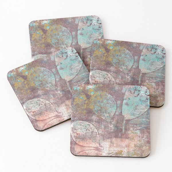 Item preview, Leaves Imprinted in Vibrant Textures designed and sold by hoganburleigh.