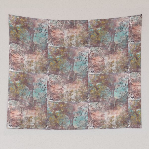 Item preview, Leaves Imprinted in Vibrant Textures designed and sold by hoganburleigh.