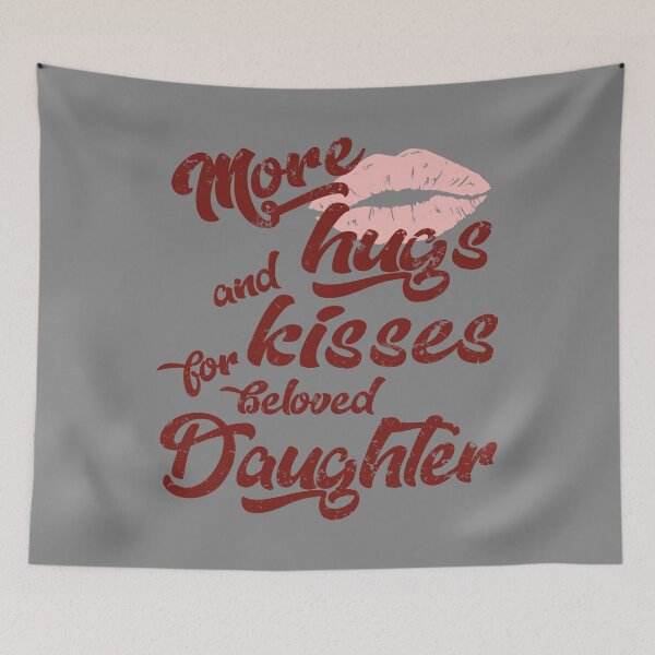 Item preview, Daughter - More Hugs And Kisses  designed and sold by HappySchnapper.