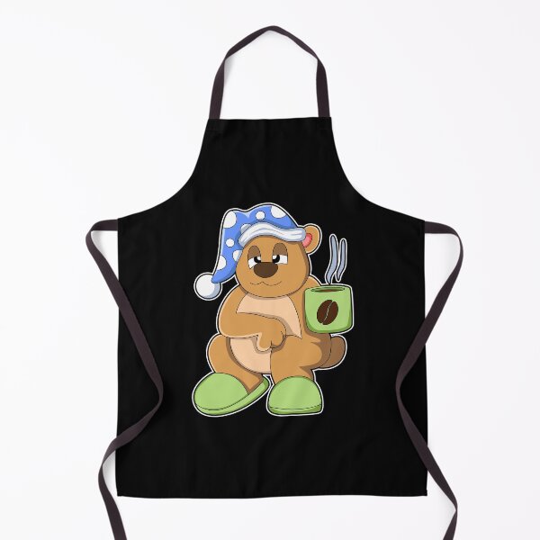 Item preview, Bear with Cup of Coffee & Sleepyhead designed and sold by Snabdesign84.