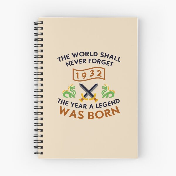 Item preview, 1932 The Year A Legend Was Born Dragons and Swords Design (Dark) designed and sold by Graograman.
