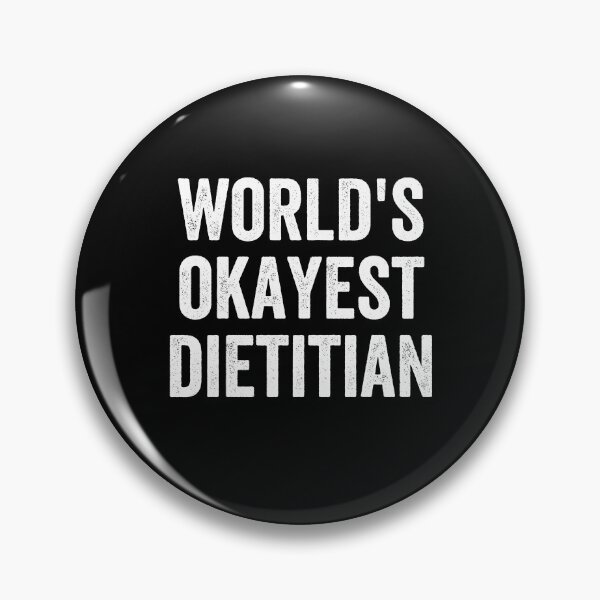 Item preview, Worlds Okayest Dietitian Funny designed and sold by happinestSHOP.