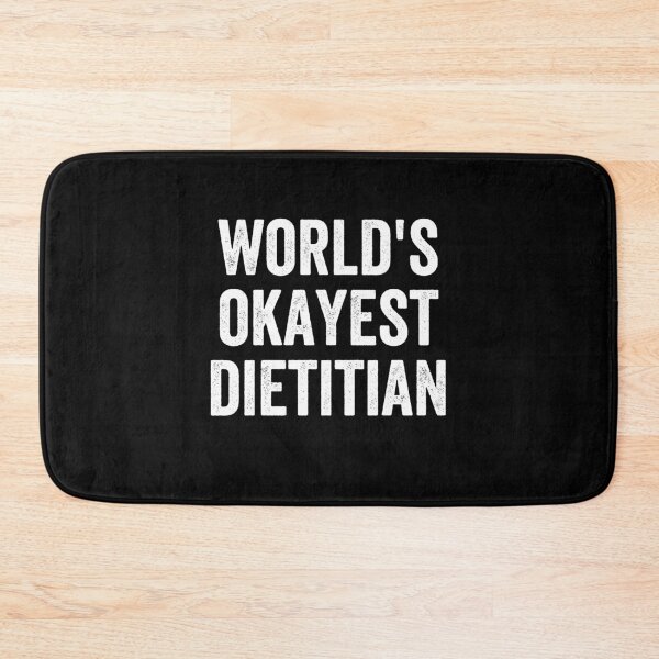 Item preview, Worlds Okayest Dietitian Funny designed and sold by happinestSHOP.