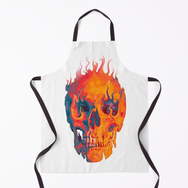 Item preview, Flaming Skull designed and sold by Zaganache.
