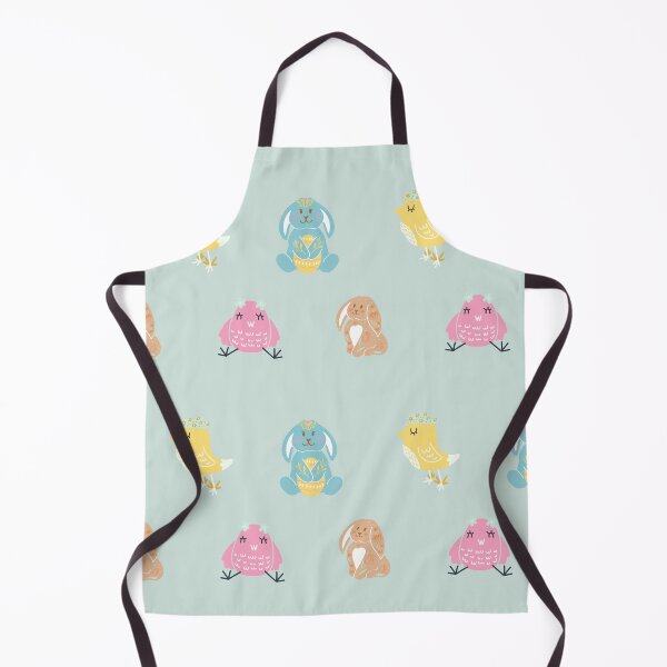 Item preview, Easter spring bunny and chick cute pattern designed and sold by TheWaterBirds.