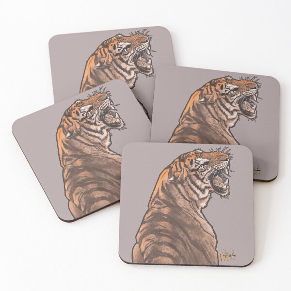 Item preview, Growling Tiger designed and sold by PatrickBoazArt.