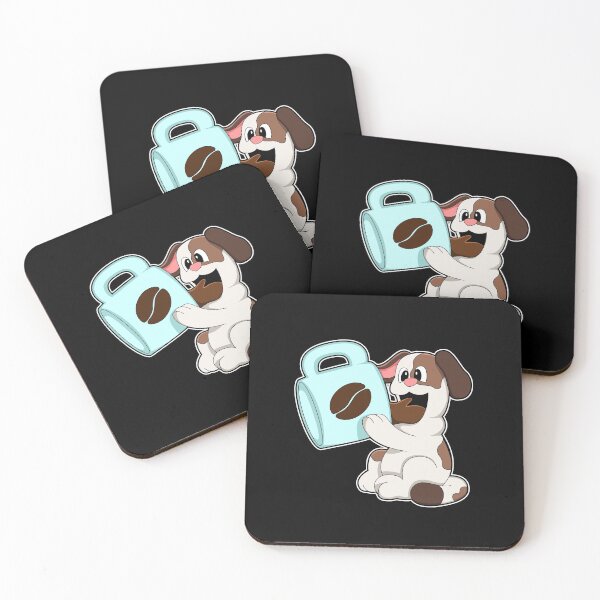 Item preview, Dog with Cup of Coffee designed and sold by Snabdesign84.