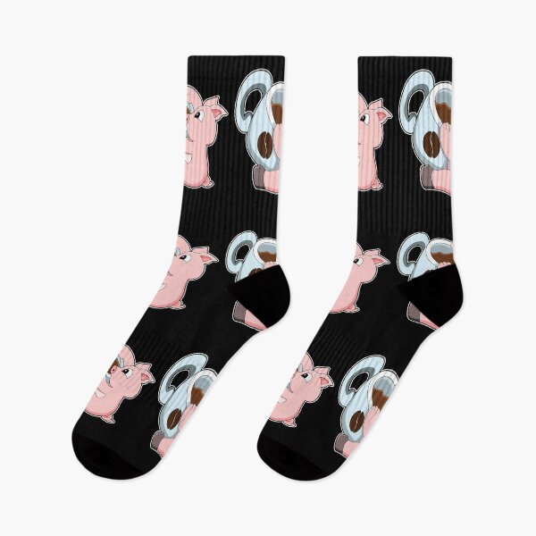 Item preview, Pig with Cup of Coffee designed and sold by Snabdesign84.