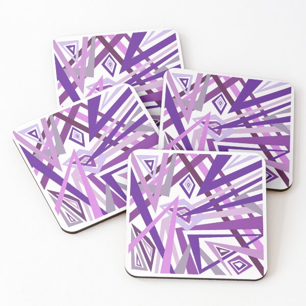 Item preview, Purple Art Deco Splash Diamond  designed and sold by Midwest-Goods.