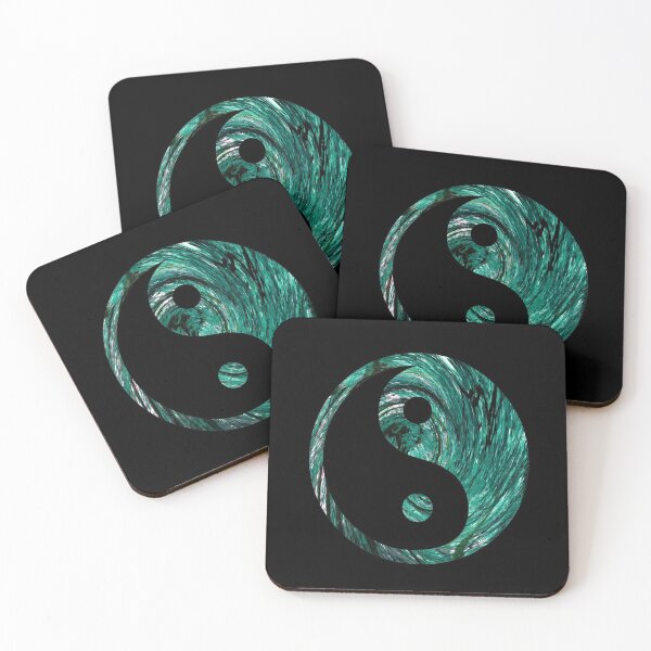 Item preview, Yin and Yang in a Swirling Irish Forest designed and sold by BeceroCreations.