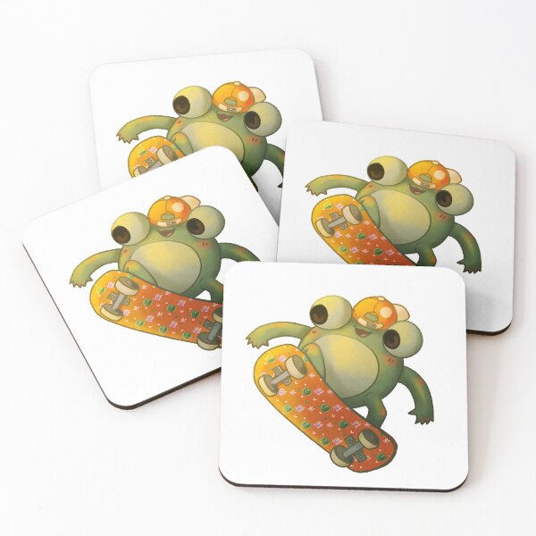 Item preview, Skater Frog designed and sold by shibemum.