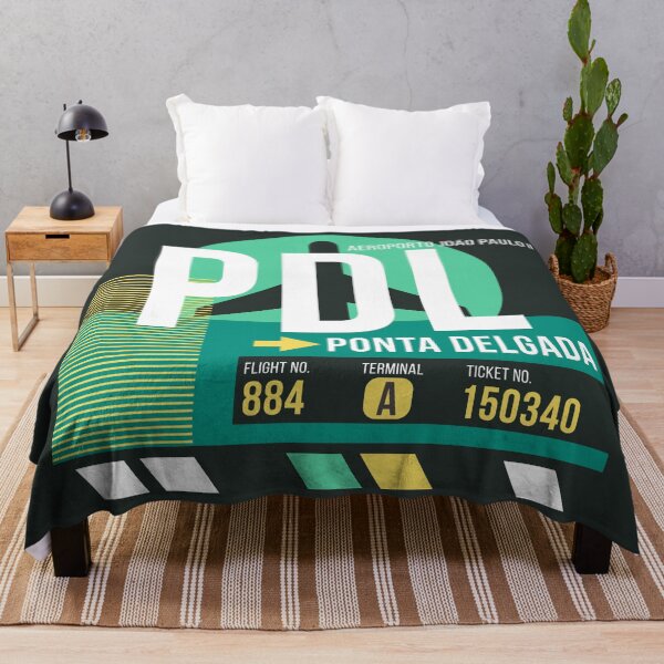 Item preview, Ponta Delgada (PDL) Airport Code Baggage Tag designed and sold by SLAG-Creative.