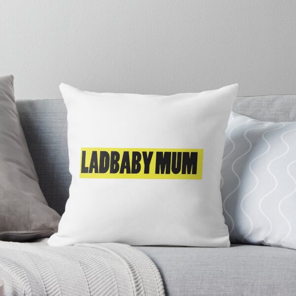 Item preview, LADBABY MUM  ( black text / yellow background) designed and sold by CUTESTUFFnow.