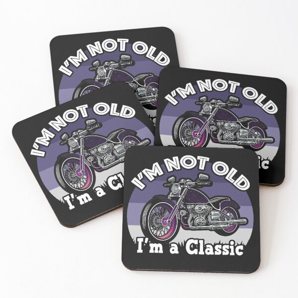 Item preview, I'm Not Old I'm A Classic Funny illustration vintage bike designed and sold by KO-Design.