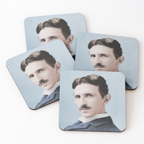 Item preview, Nikola Tesla - Colorized designed and sold by warishellstore.