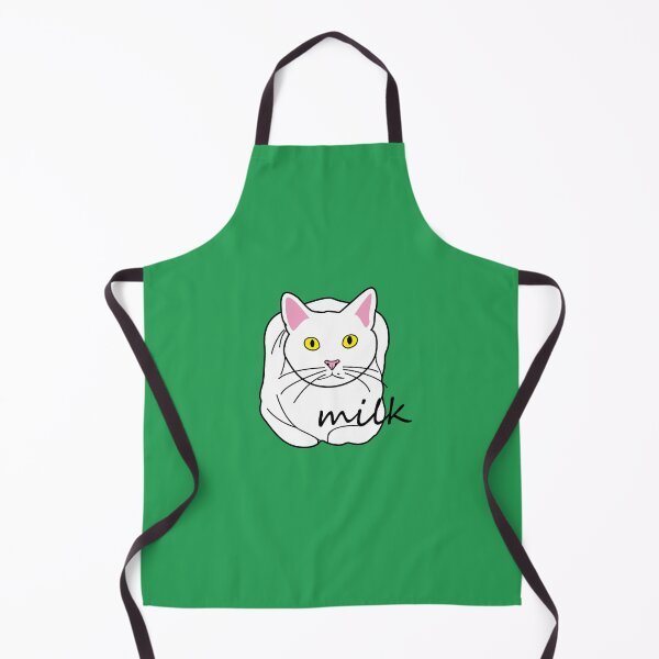 Item preview, white cats milk design. designed and sold by dadamda.