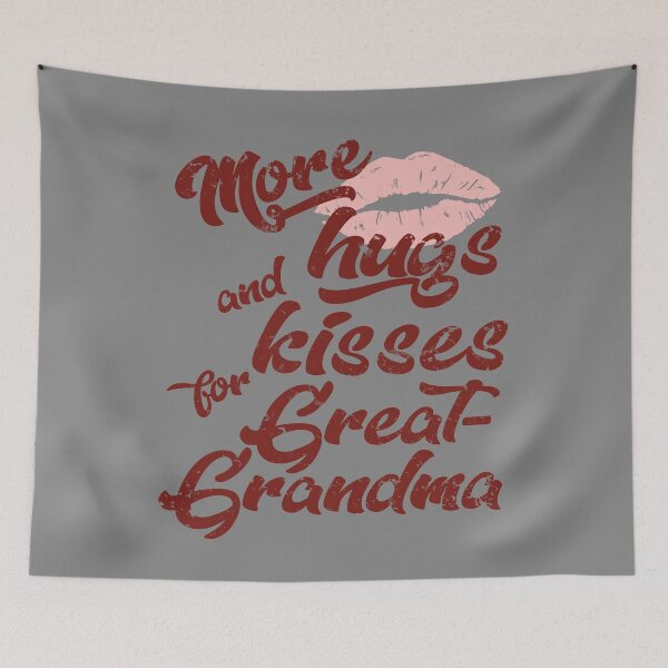 Item preview, Great-Grandma - More Hugs And Kisses  designed and sold by HappySchnapper.