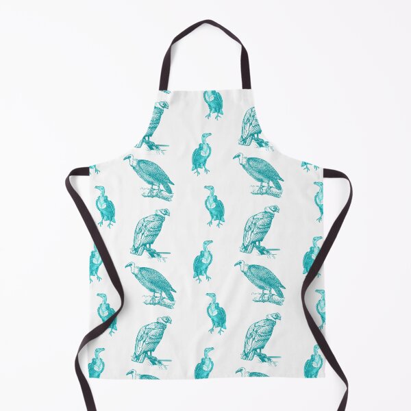 Item preview, Vulture illustration pattern designed and sold by TheWaterBirds.