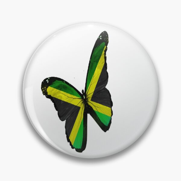 Item preview, Butterfly Jamaica flag colors,  designed and sold by Mr7Williams.