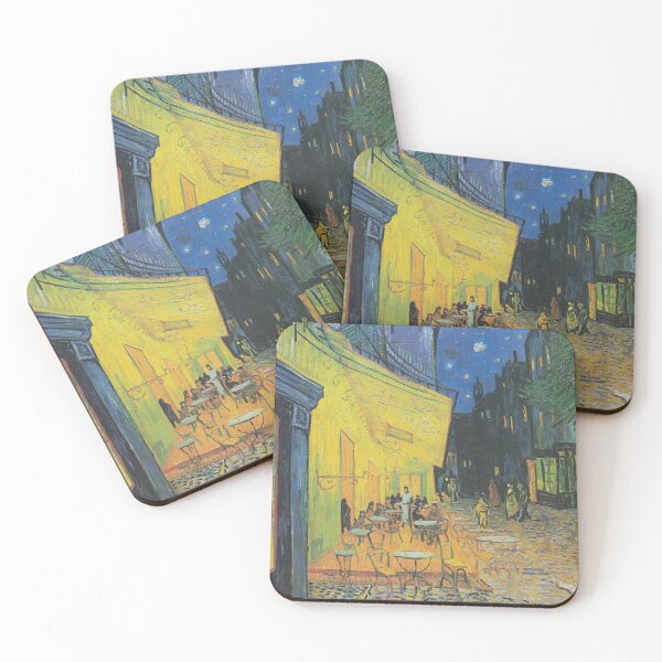 Item preview, Vincent van Gogh's Café Terrace at Night designed and sold by mosfunky.
