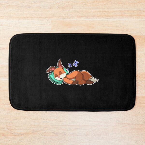 Item preview, Fox at Sleeping with Pillow designed and sold by Snabdesign84.