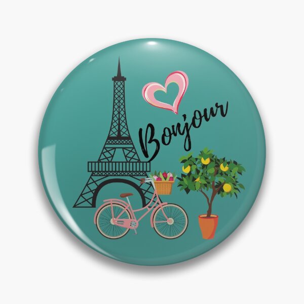Item preview, Bonjour Paris designed and sold by 1wrld.