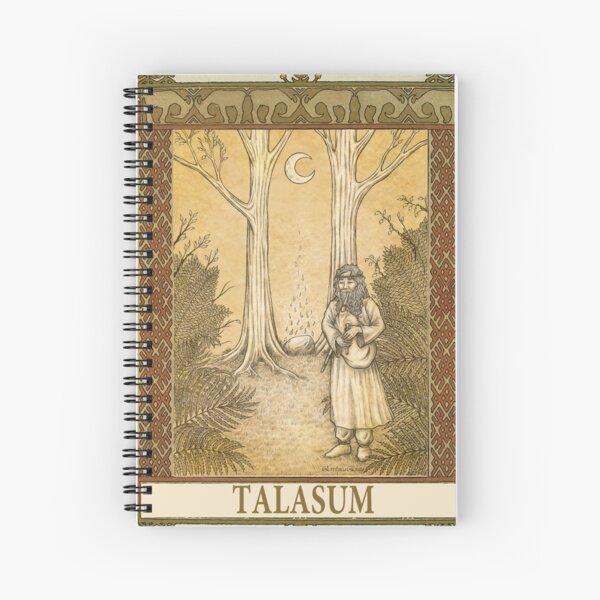Talasum - Spirit in Slavic Mythology Spiral Notebook