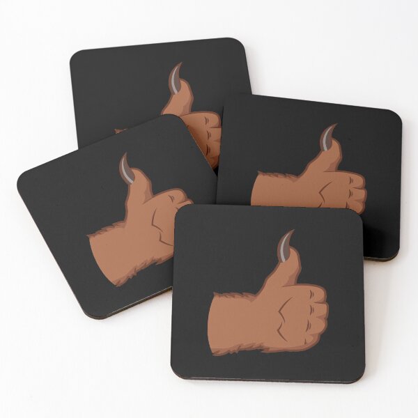 Item preview, Werewolf Beast Thumbs Up Hand Gesture Wolfman Bear  designed and sold by BEAST NYC.