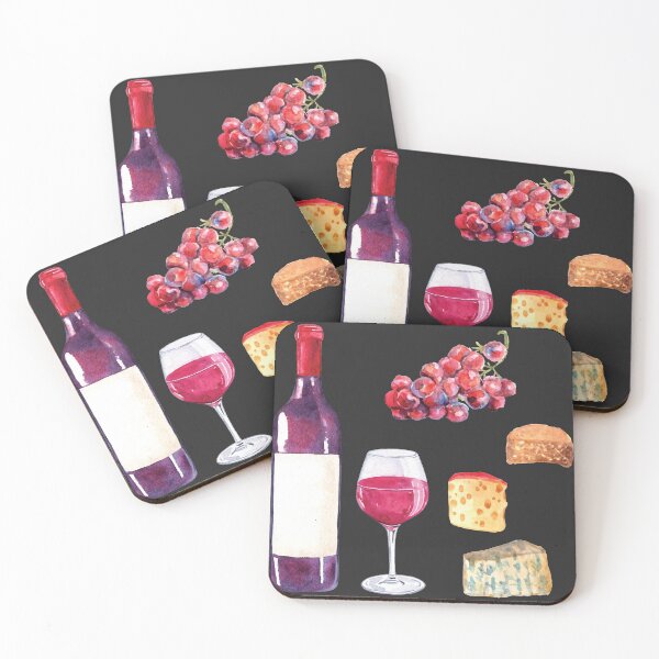 Item preview, Red Wine and Cheese designed and sold by Alicia Chee.