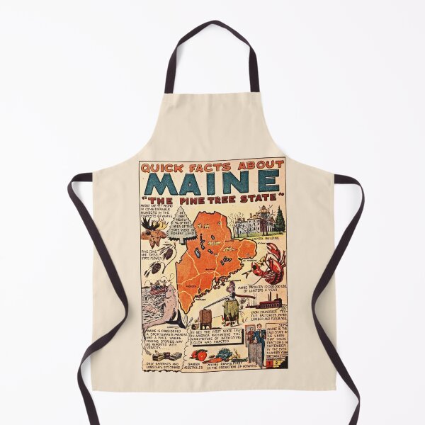 Item preview, Maine Vintage Poster designed and sold by RosarioDesigns.