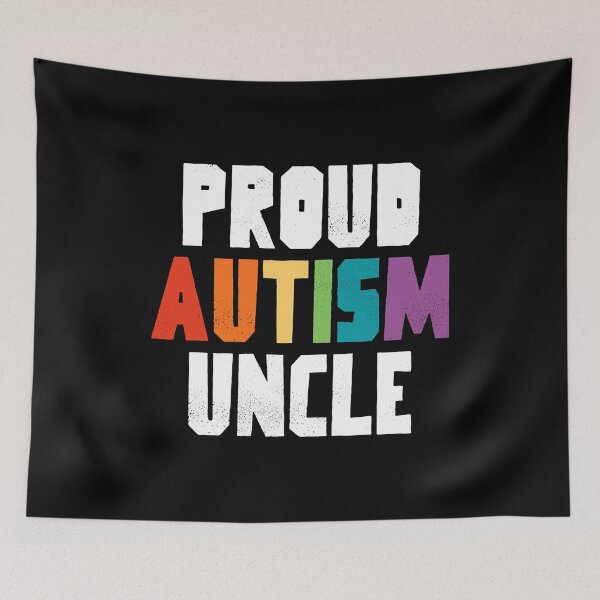 Item preview, Proud Autism Uncle Autism Awareness Matching Family designed and sold by MariosNydras.