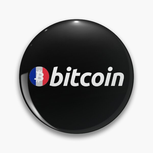 Item preview, Bitcoin Logo France designed and sold by PopFrance.