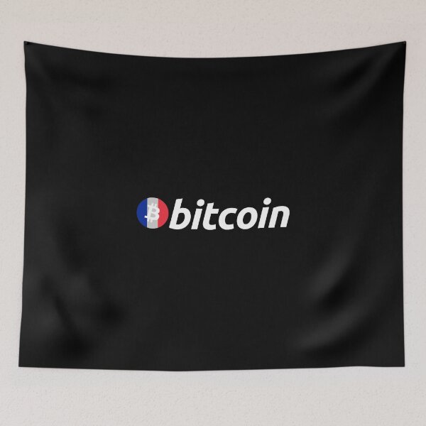 Item preview, Bitcoin Logo France designed and sold by PopFrance.