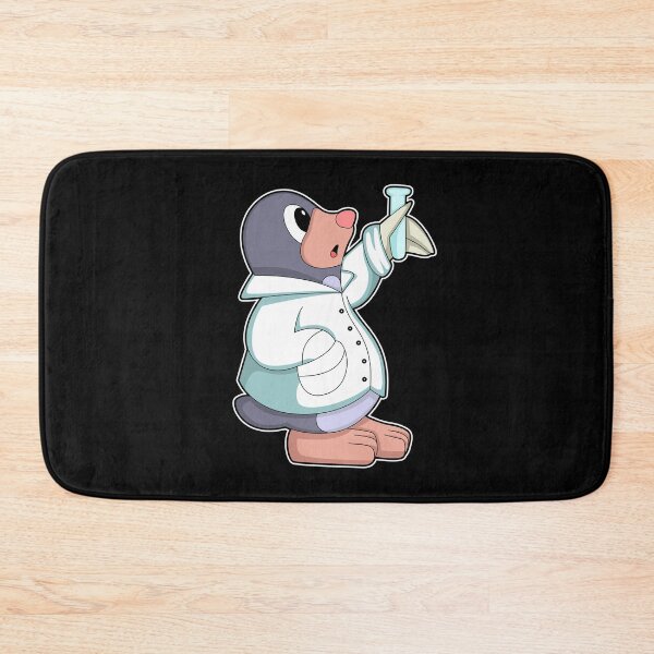 Item preview, Mole as Scientist with Test tube designed and sold by Snabdesign84.