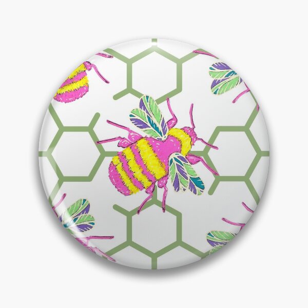 Item preview, Colourful bees designed and sold by klou-art.