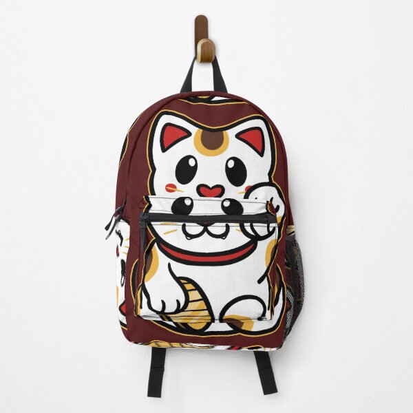 Item preview, Cute Maneki Neko - White designed and sold by leashonlife.