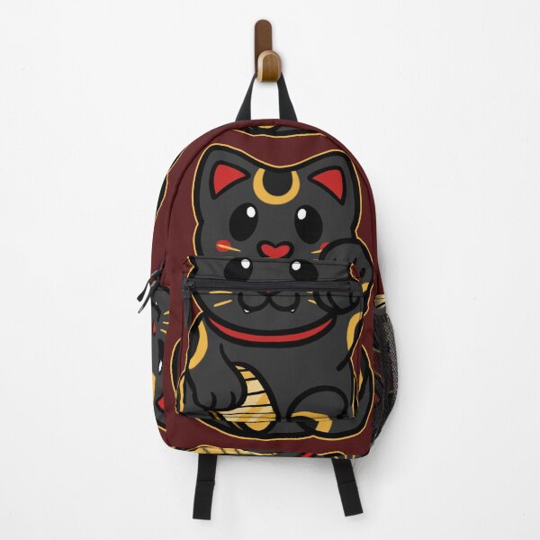 Item preview, Cute Maneki Neko - Black designed and sold by leashonlife.