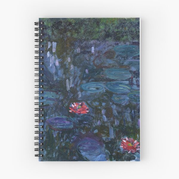 Aperçu de l'œuvre Les Nymphéas Reflets de Saule de Claude Monet créée et vendue par mosfunky.