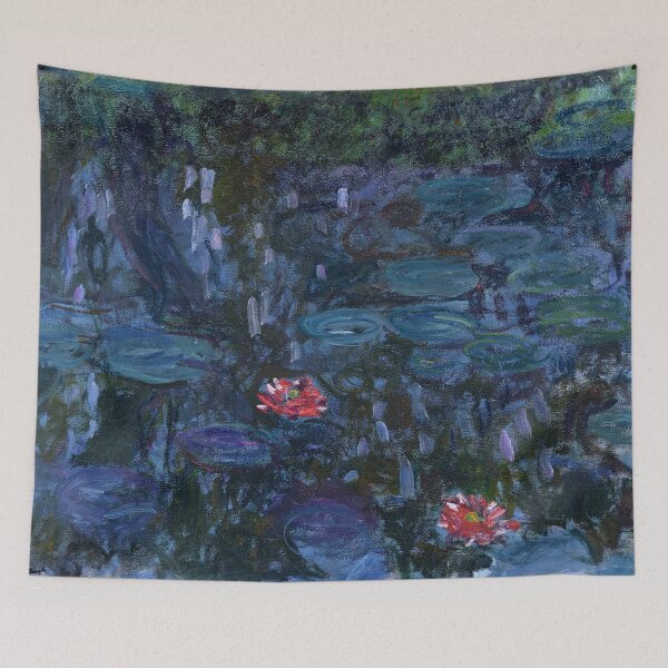 Item preview, Claude Monet's Nympheas reflets de saule designed and sold by mosfunky.