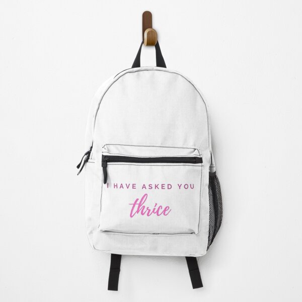 Item preview, I Have Asked You Thrice (pink) designed and sold by jaimesmartin.