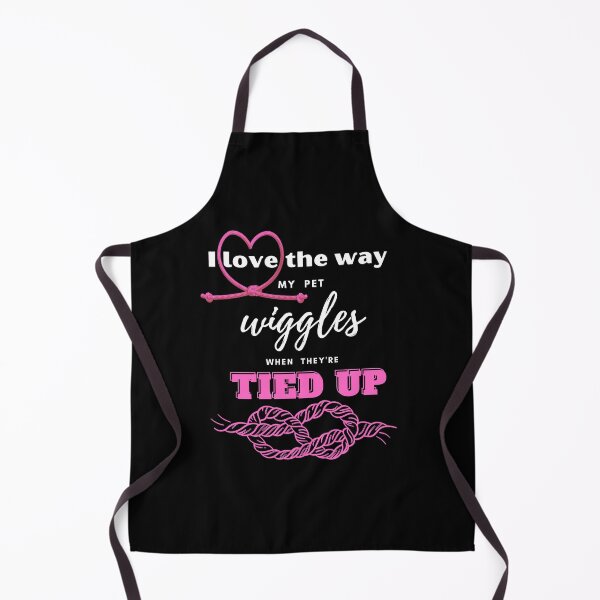 Item preview, I Love the Way My Pet Wiggles (pink), Rope Bondage BDSM Design for Tops and Dom/Dommes designed and sold by ForbiddenFlavor.