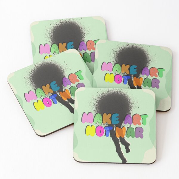 Item preview, Make art not war! designed and sold by molcharfe.