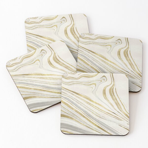 Item preview,  Luxury golden line decorative painting marble designed and sold by artjood.