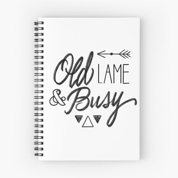 Item preview, Old Lame & Busy designed and sold by DBAGDYSTOPIA.