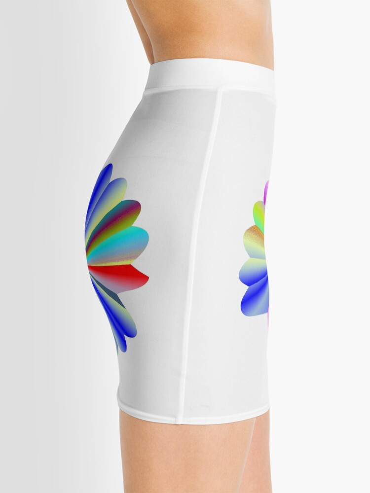 Alternate view of Rainbow Crest Mini Skirt