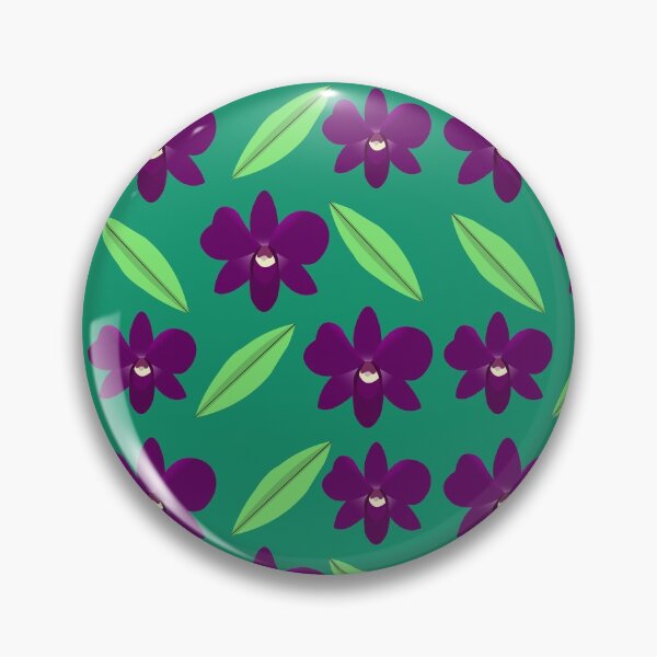 Item preview, Purple orchid pattern designed and sold by Pasan-hpmm.