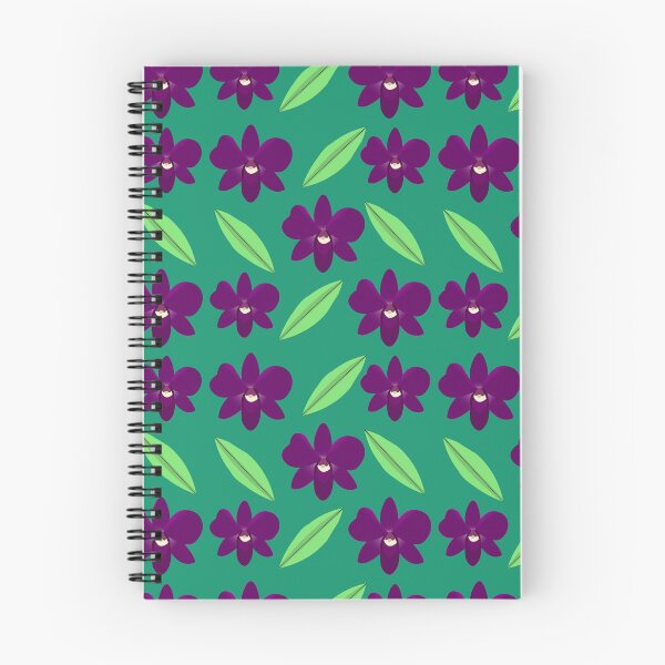 Item preview, Purple orchid pattern designed and sold by Pasan-hpmm.