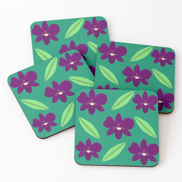 Item preview, Purple orchid pattern designed and sold by Pasan-hpmm.