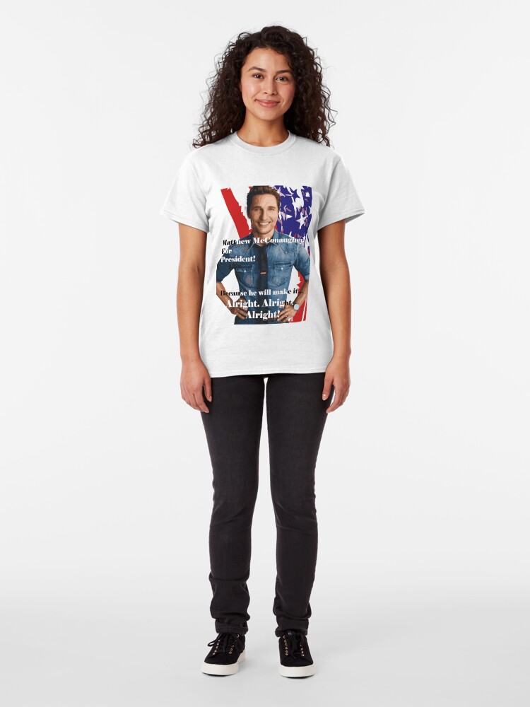 mcconaughey t shirt