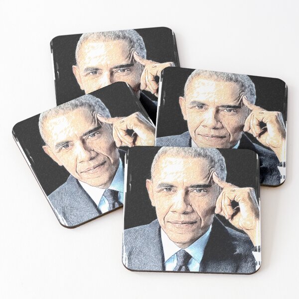 Item preview, Barack Obama Portrait Watercolors Sketch designed and sold by aventi24.